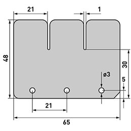 lames de carbone Carbono Kawasaki Kx 125 2006-2008