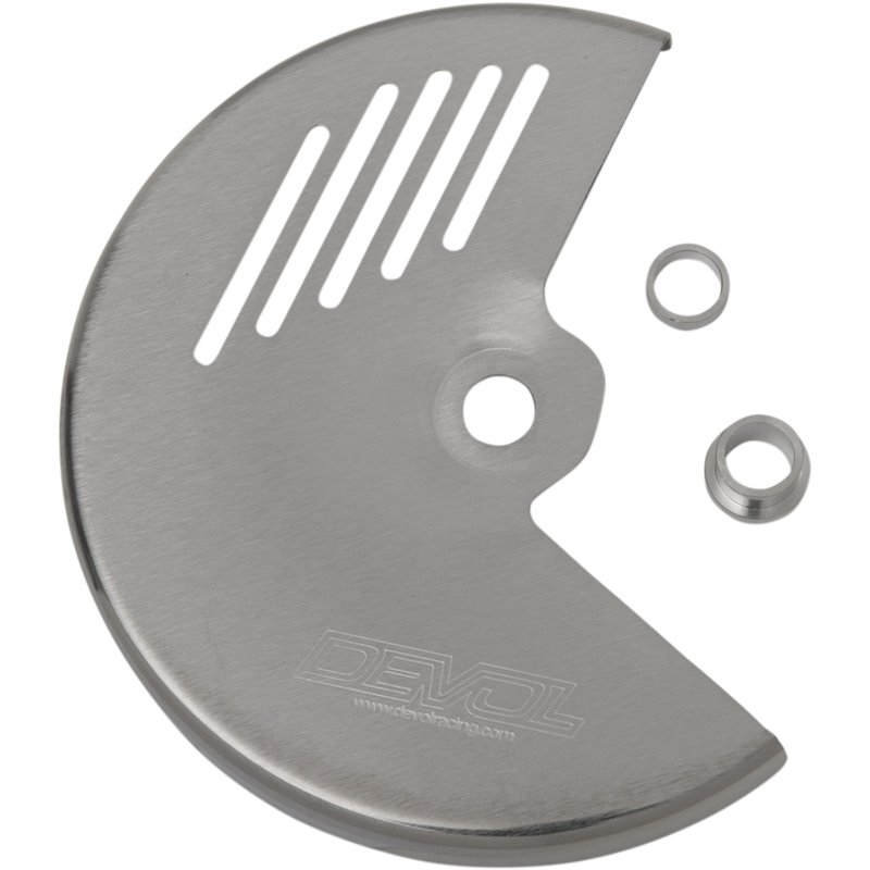 RiMoToShop|Brake disc protection front aluminum SUZUKI DR-Z 400E/S 00-17-Moose racing