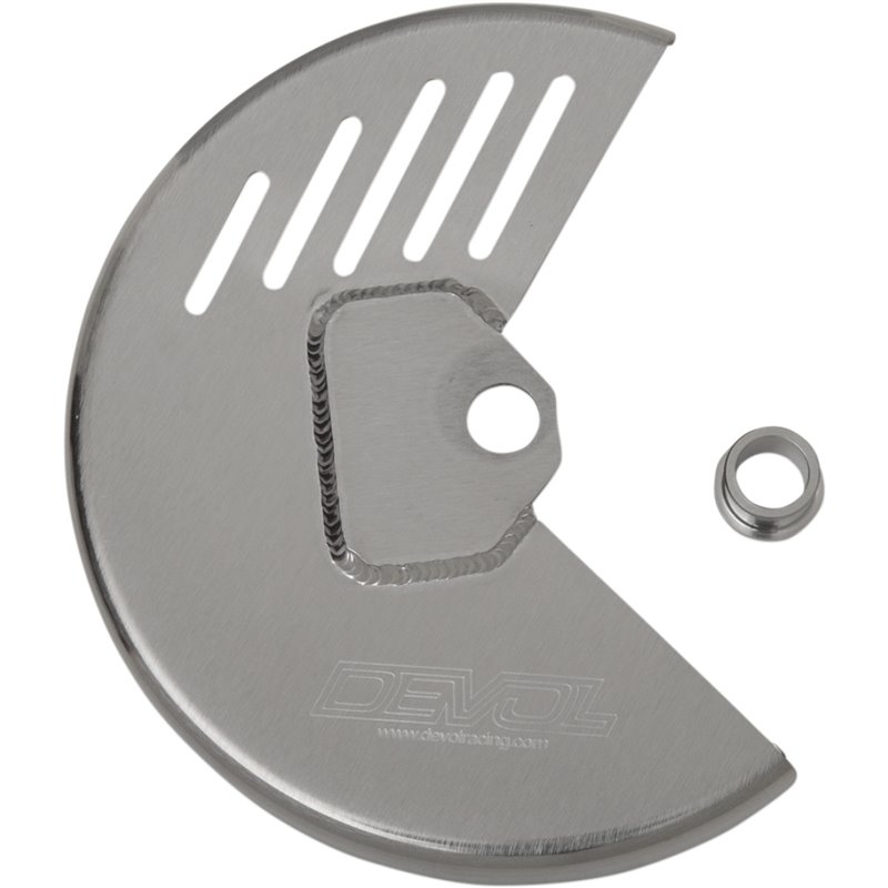 RiMoToShop|Brake disc protection front aluminum HONDA CR250 00-01-Moose racing