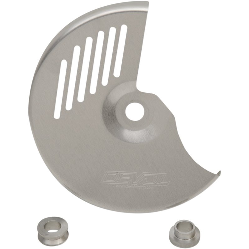 RiMoToShop|Brake disc protection front aluminum KAWASAKI KX125/250 99-04-Moose racing