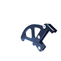 Protezione disco freno posteriore CNC Husqvarna 250 TE 18-19 blu-PDPM.B-OJC