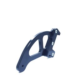 Protezione disco freno posteriore CNC Husqvarna 250 TE 18-19 blu-PDPM.B-OJC