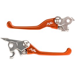 Pair of clutch brake lever KTM SX 65/85 14-19 unbreakable Kite