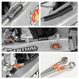 Tubo freno in treccia posteriore oem YAMAHA WR 450 F Enduro GP