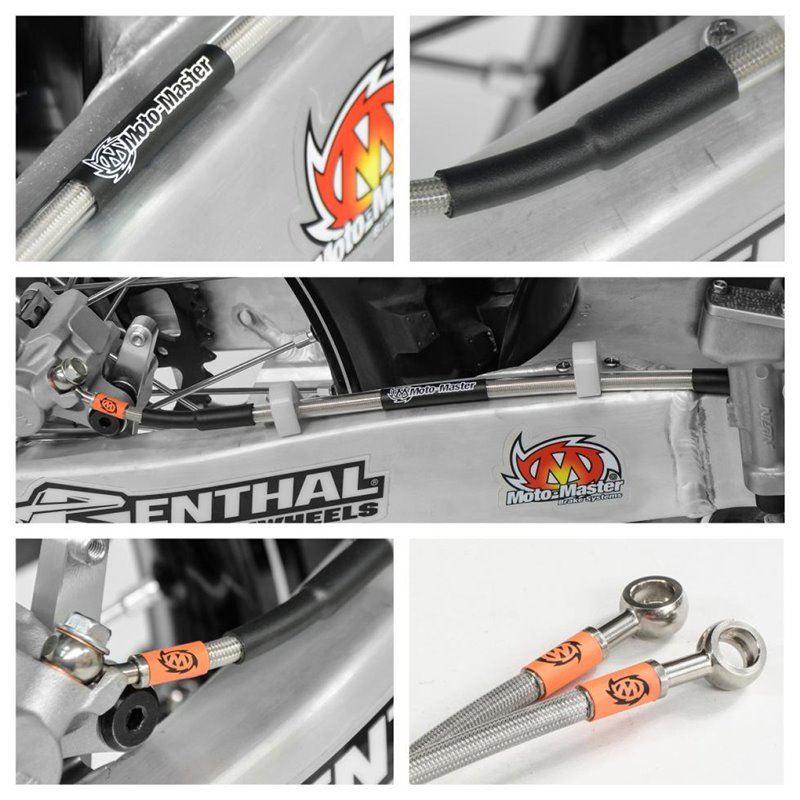 Tubo freno in treccia posteriore oem KTM 200 XC-W