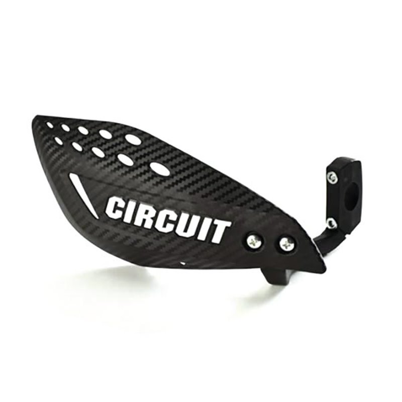 Handguard VECTOR CARBON LOOK green MOTOCROSS ENDURO