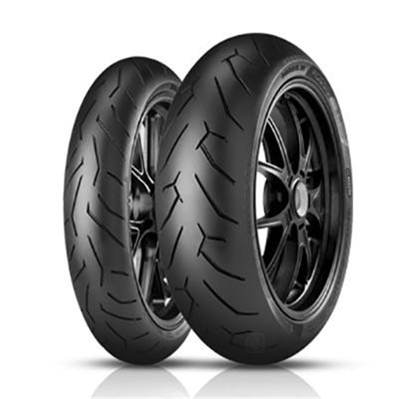 Pneumatico gomma Posteriore DIABLO ROSSO II PIRELLI 240/45 ZR 17" Pneumatico gomma Posteriore DIABLO ROSSO II PIRELLI 240/45 ZR 17"