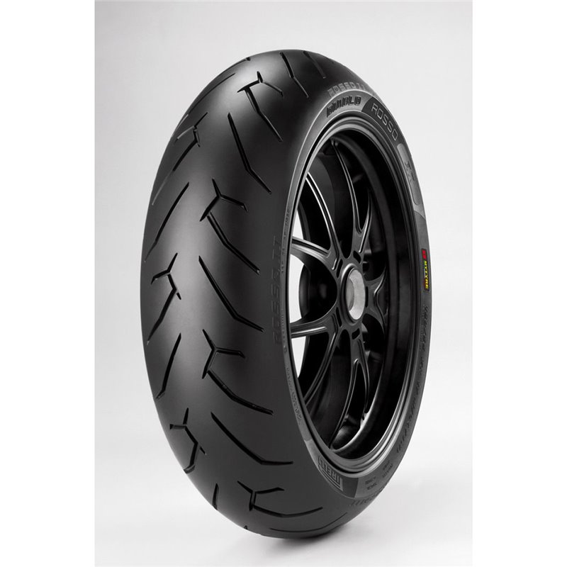 Pneumatico gomma Posteriore DIABLO ROSSO II PIRELLI 150/60 R 17" 66H Pneumatico gomma Posteriore DIABLO ROSSO II PIRELLI 150/60 R 17" 66H