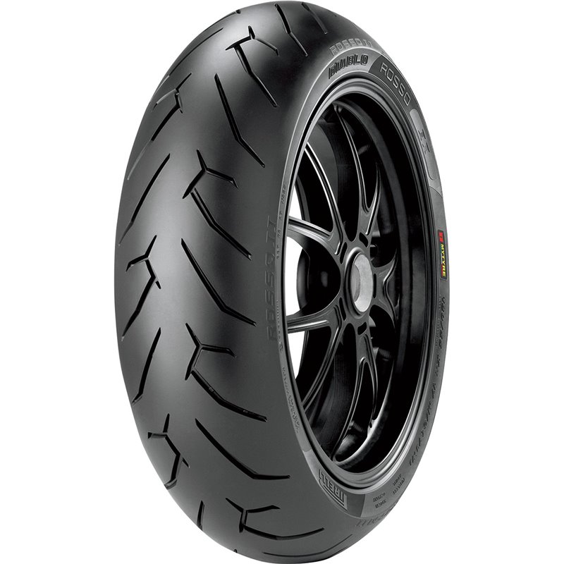 Pneumatico gomma Posteriore DIABLO ROSSO II PIRELLI 180/55 ZR 17" Pneumatico gomma Posteriore DIABLO ROSSO II PIRELLI 180/55 ZR 17"