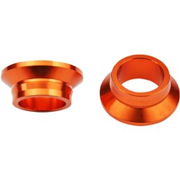 RiMoToShop|Rear wheel spacers KTM 125-525 SX/SX-F/XC/XC-F/SMR 13-18-Scar