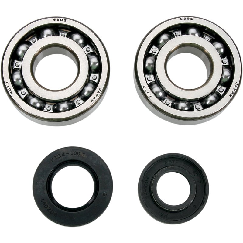 Crankshaft bearings and seals KAWASAKI KX250 80-86 Moose racing