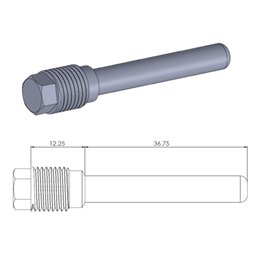 Perno ferma pastiglie anteriore GASGAS EC 125 R