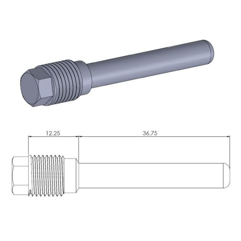 RiMoToShop|Front pad retaining pin GASGAS EC 250 2014-Moto Master RiMoToShop|Front pad retaining pin GASGAS EC 250 2014-Moto Master