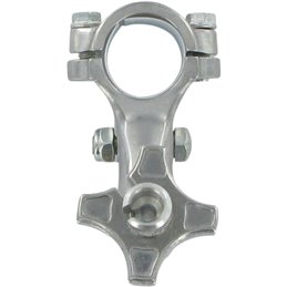 Soporte Maneta embrague pulsera Gris SUZUKI DR100/125/200 82-88-M555-30-RiMotoShop