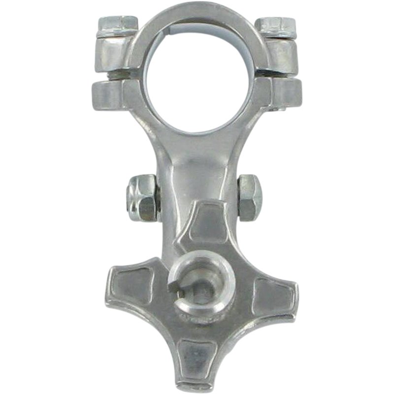 Clutch lever support bracelet Gray SUZUKI DRZ125/L 03-06-M555-30-RiMotoShop
