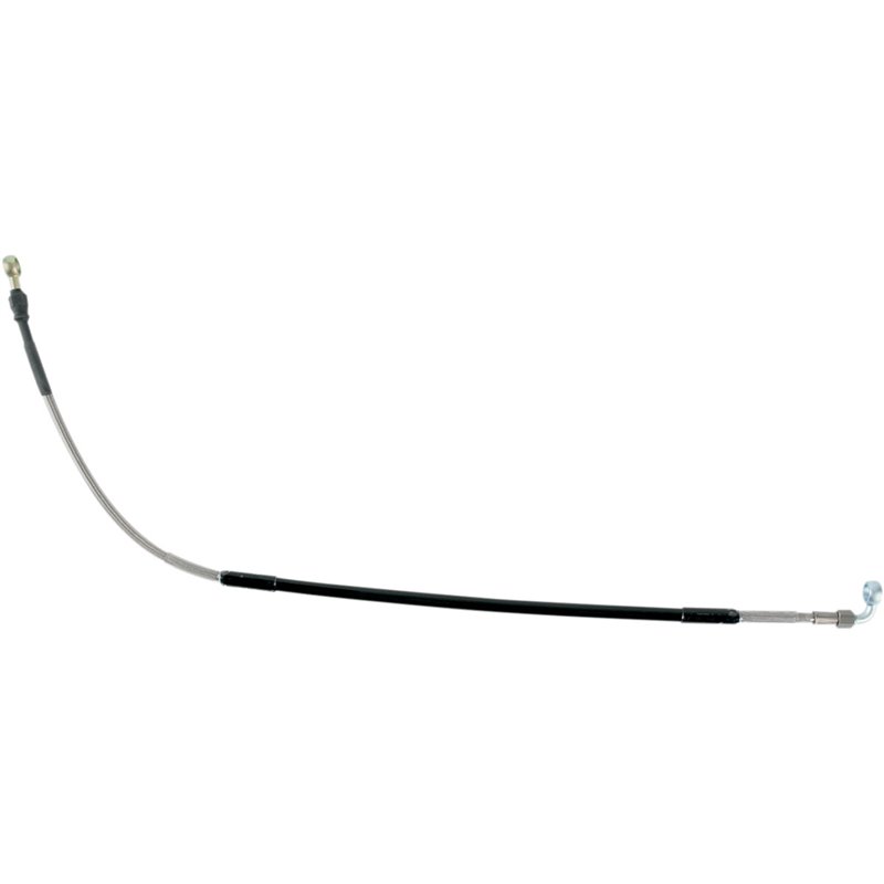 RiMoToShop|Brake hose rear steel KTM 200EXC 13-15-Moose racing