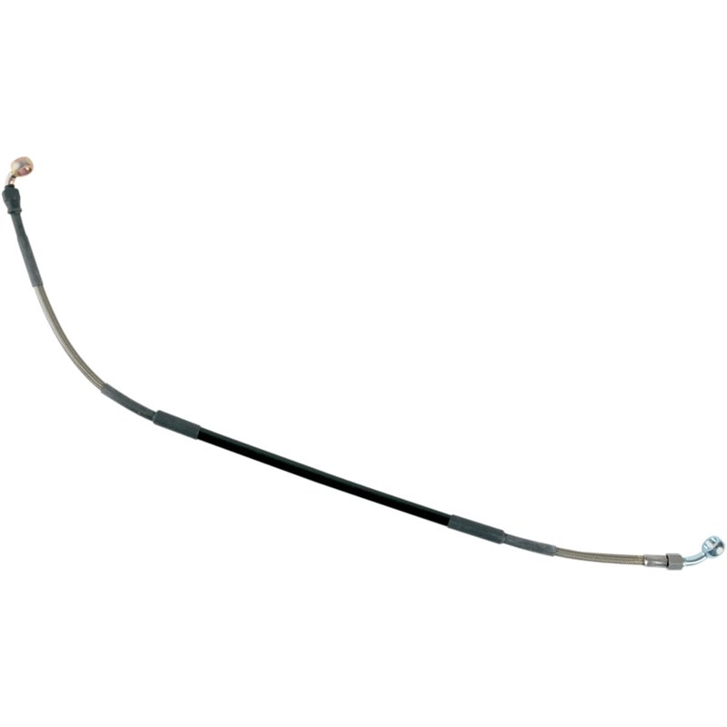 RiMoToShop|Steel front brake hose YAMAHA YZ125/250 05-Moose racing