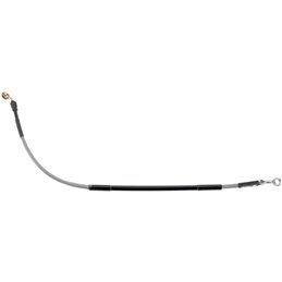 RiMoToShop|Steel front brake hose SUZUKI DRZ400SM 05-15 1741-0992 1741-0993-Moose racing