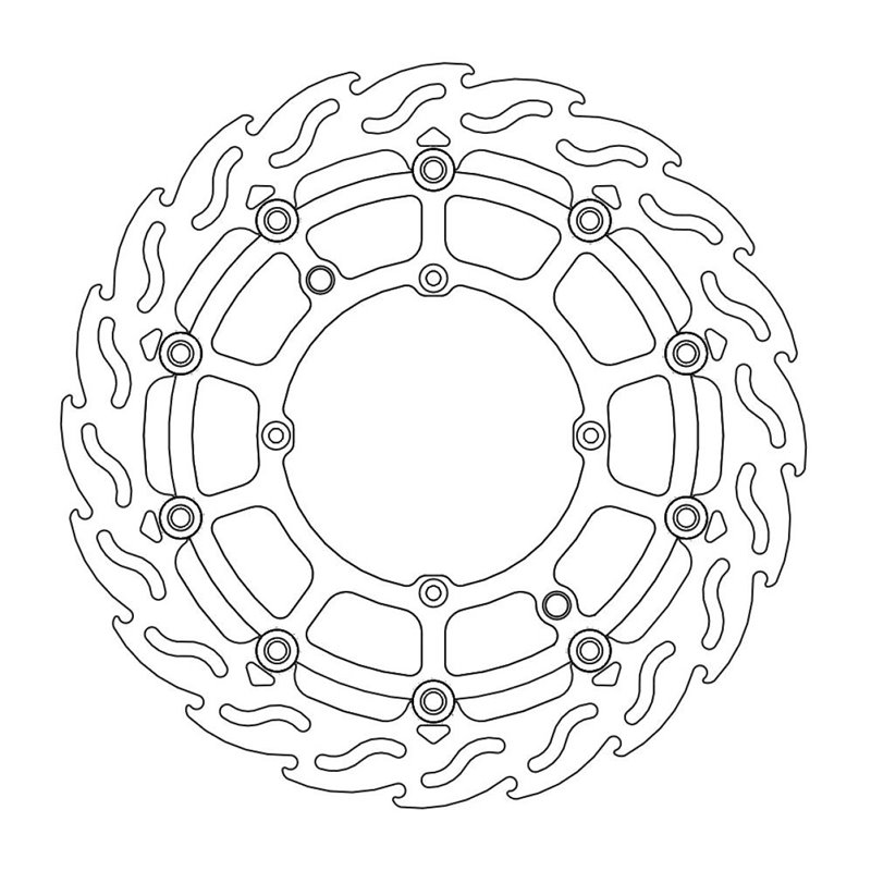 DISCO FRENO ANTERIORE SUPERMOTARD RACING HUSQVARNA 630 TE 10-13
