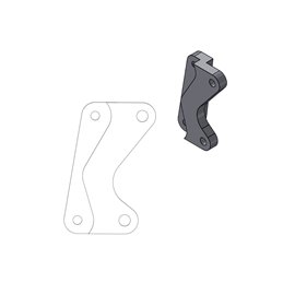 Distanziale pinza freno street YAMAHA YZF 250 07-15 per motard da 320