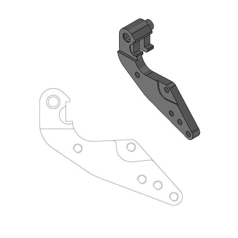 Distanziale pinza freno 298 mm KTM 250 SX, XC 00-08