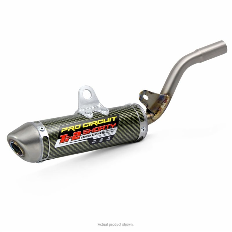 Silenziatore in carbonio-kevlar KAWASAKI KX100 98-15 (Euro)