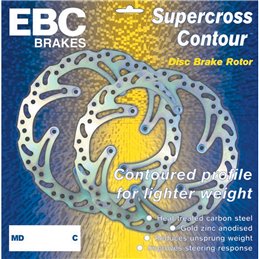 Disco freno posteriore contour YAMAHA YZ 85 02-16-17110060-Ebc clutch