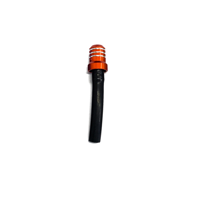 Orange tank vent with black short tube-STST.A-NRTeam