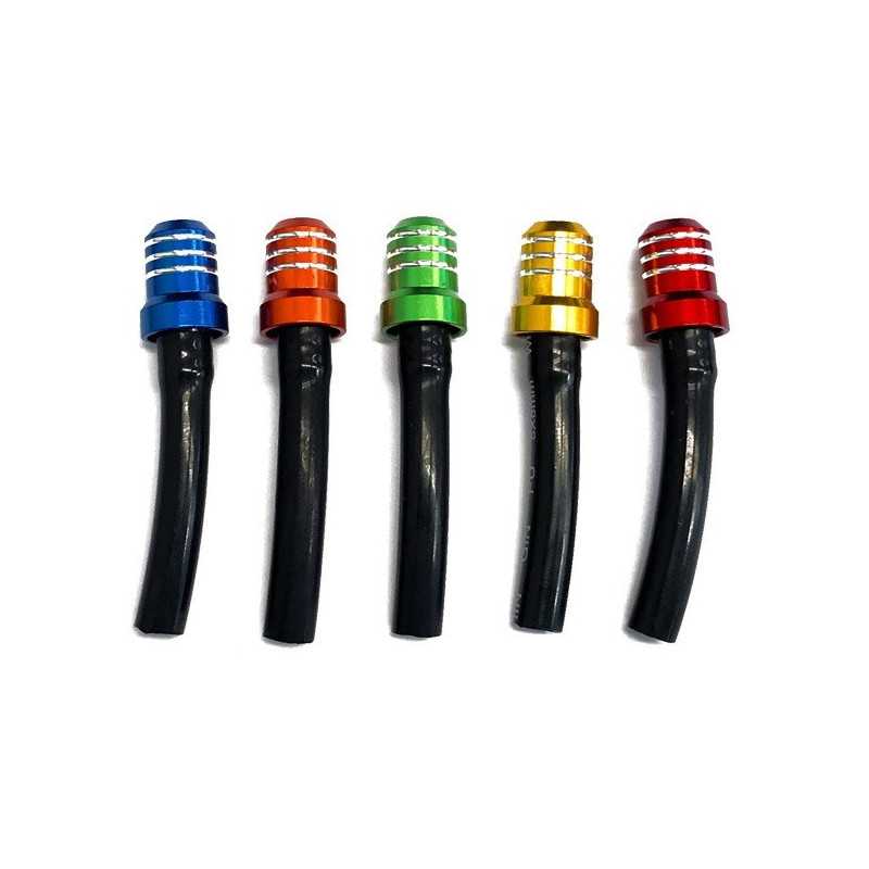 Sfiato serbatoio blu con tubo corto nero-STST.B-NRTeam Sfiato serbatoio blu con tubo corto nero-STST.B-NRTeam