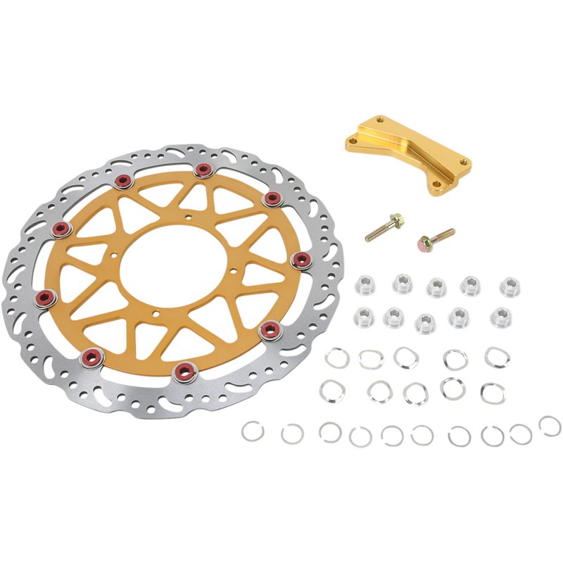 operation Analytiker Skelne Front brake disc 320 mm KAWASAKI KX 125 M6F/M7F/M8F 06-08