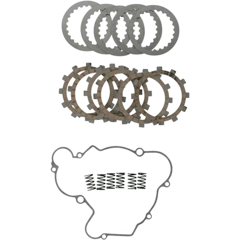 Dischi frizione guarniti e acciaio KTM 60/65 SX 96-08 Moose