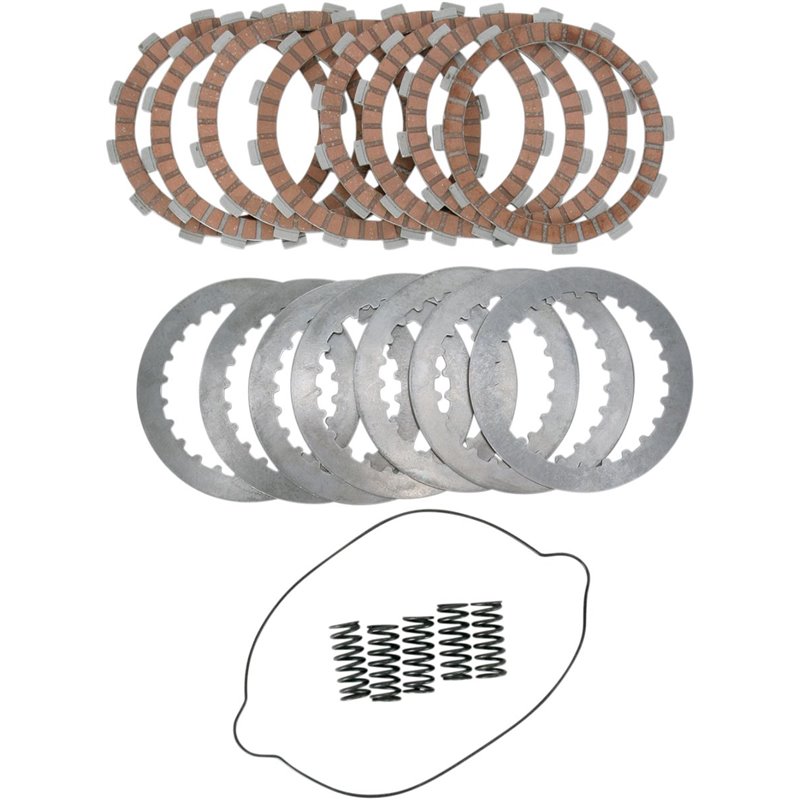 Dischi frizione guarniti e acciaio KTM 250 XCF-W 07-13 Moose Dischi frizione guarniti e acciaio KTM 250 XCF-W 07-13 Moose