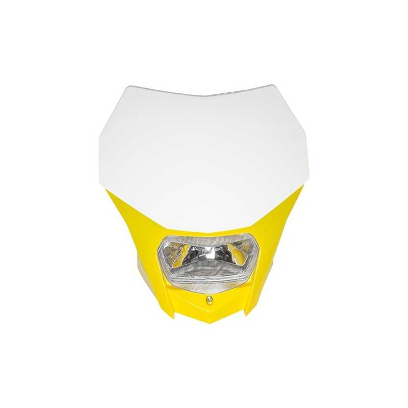 Mascherina porta faro BAGUS Circuit UNIVERSALE enduro GIALLO-HL020-G-CIRCUIT equipmet