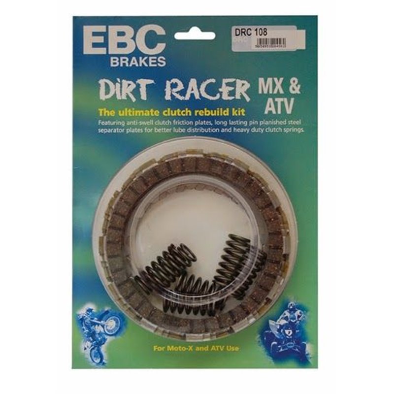 Dischi frizione guarniti con molle SUZUKI RM 80 89-90 Ebc clutch