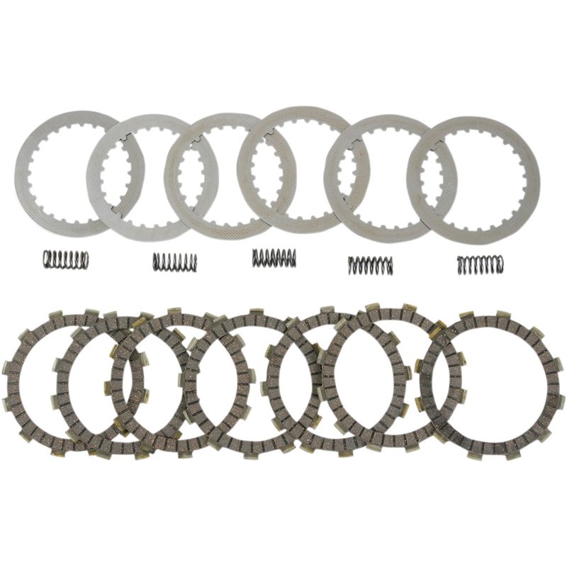 Kit completo dischi frizione HONDA CR 125 R 86-99 molle frizione incluse-DRC2-Ebc clutch