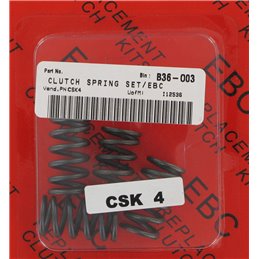 Set molle frizione CSK HONDA CRM 125 R 90-99 Ebc clutch