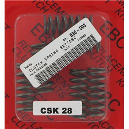 Set molle frizione CSK HONDA CR 250 RL/RM/RN/RP 90-93 Ebc clutch-CSK28-Ebc clutch