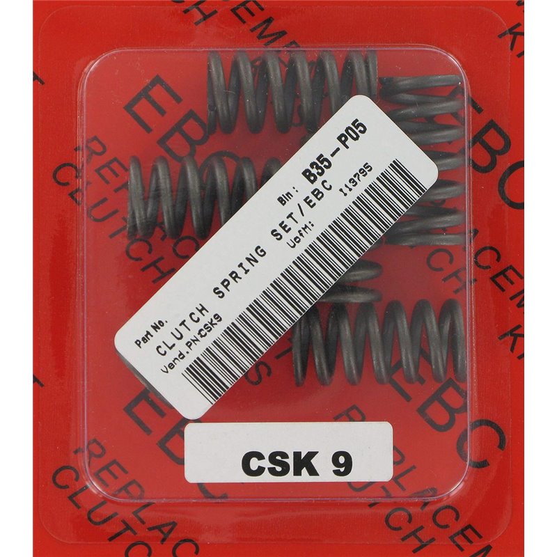Set molle frizione CSK HONDA XR 250 R 81-83 Ebc clutch-CSK9-Ebc clutch