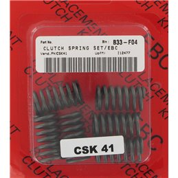 Set molle frizione CSK KAWASAKI KX 80 98-00 Ebc clutch-CSK41-Ebc clutch