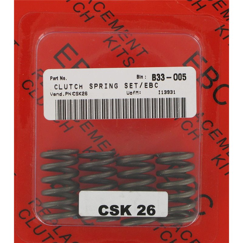 Set molle frizione CSK SUZUKI DR 650 SET/SEV 96-97 Ebc clutch-CSK26-Ebc clutch