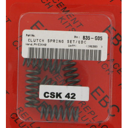 Set molle frizione CSK YAMAHA DT 125 74 Ebc clutch-CSK42-RiMotoShop