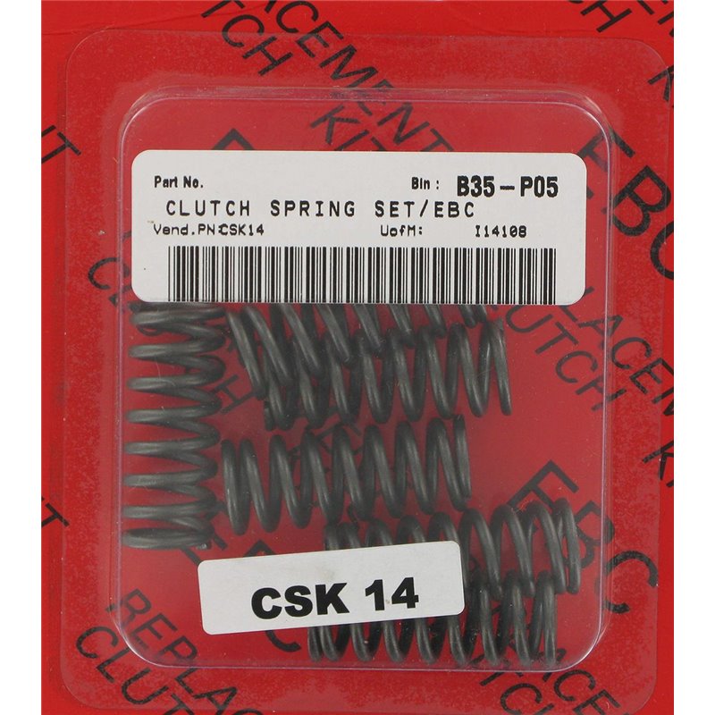 Set molle frizione CSK SUZUKI RM 80 91-01 Ebc clutch-CSK14-Ebc clutch Set molle frizione CSK SUZUKI RM 80 91-01 Ebc clutch-CSK14-Ebc clutch
