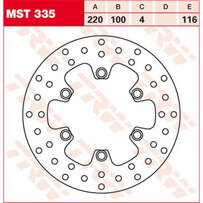 Kit viti disco freno anteriore KTM EXC 250 03-