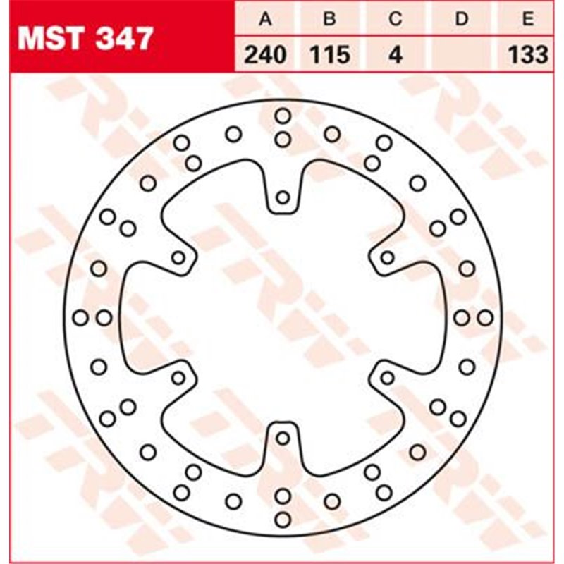 Kit viti disco freno anteriore KTM EXC 300 98-