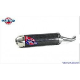 2003 2008 Aprilia MX 125 Scalvini Racing SILENCER exhaust in carbon with