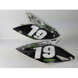 11 2012 Kawasaki kxf 250 Plastiche tabelle porta numero