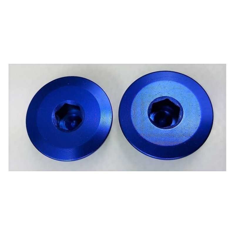 X2 Tappi carter clutch CNC blue Aprilia RS MX SX RX 125 ROTAX 122