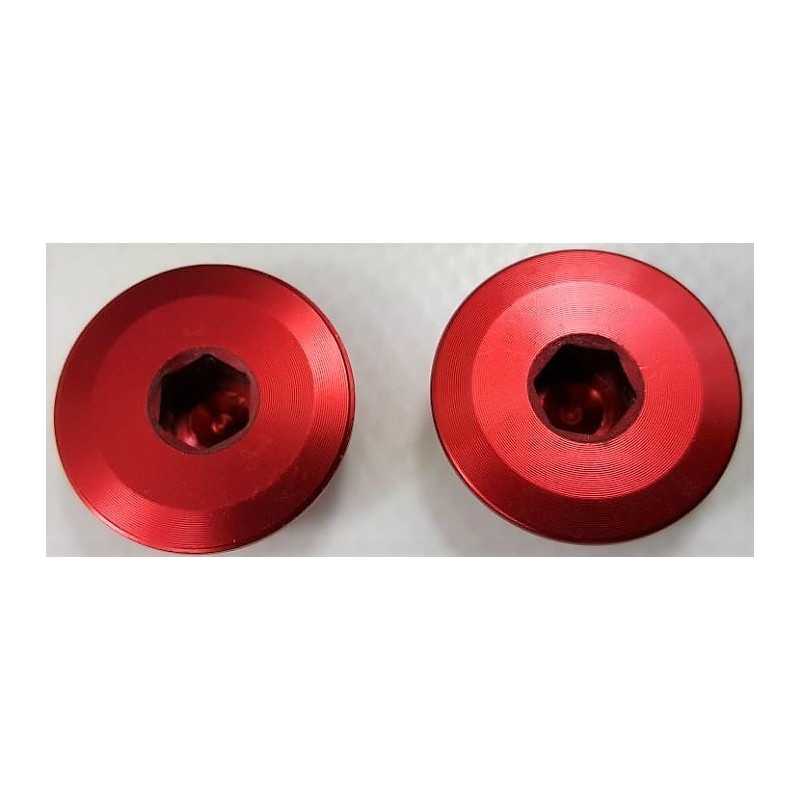 Tapones de eceite CNC x2 ROSSI Aprilia RS MX SX RX 125 ROTAX122-X2CNC-122-R-RiMotoShop