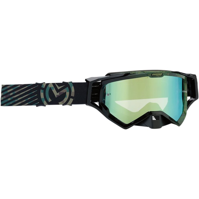 GOGGLE XCR CAMO GN/BLK