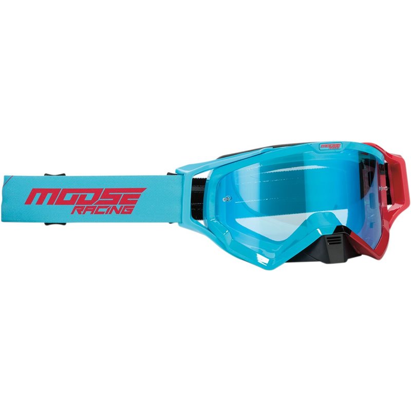 Motocross Enduro MOOSE XCRHATCH BLEU / Rouge--26012347-Moose racing